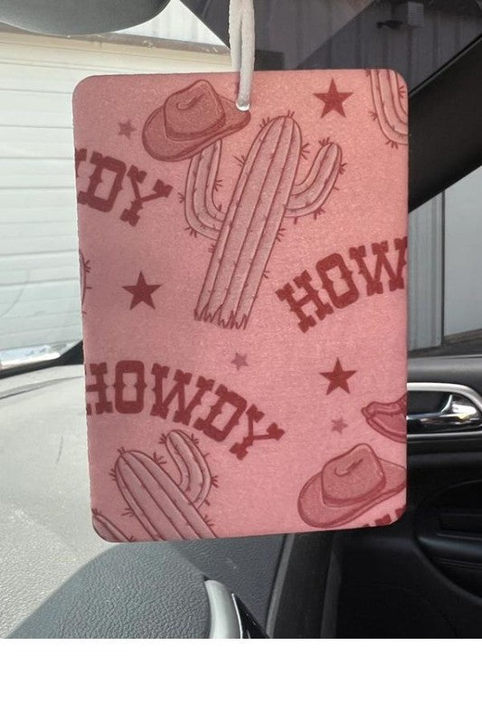 Howdy Air Freshener