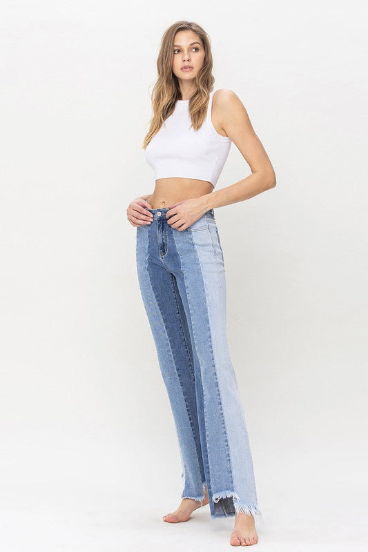 That 70's Style High Rise Relaxed Flare