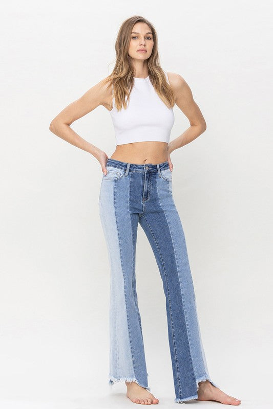 That 70's Style High Rise Relaxed Flare