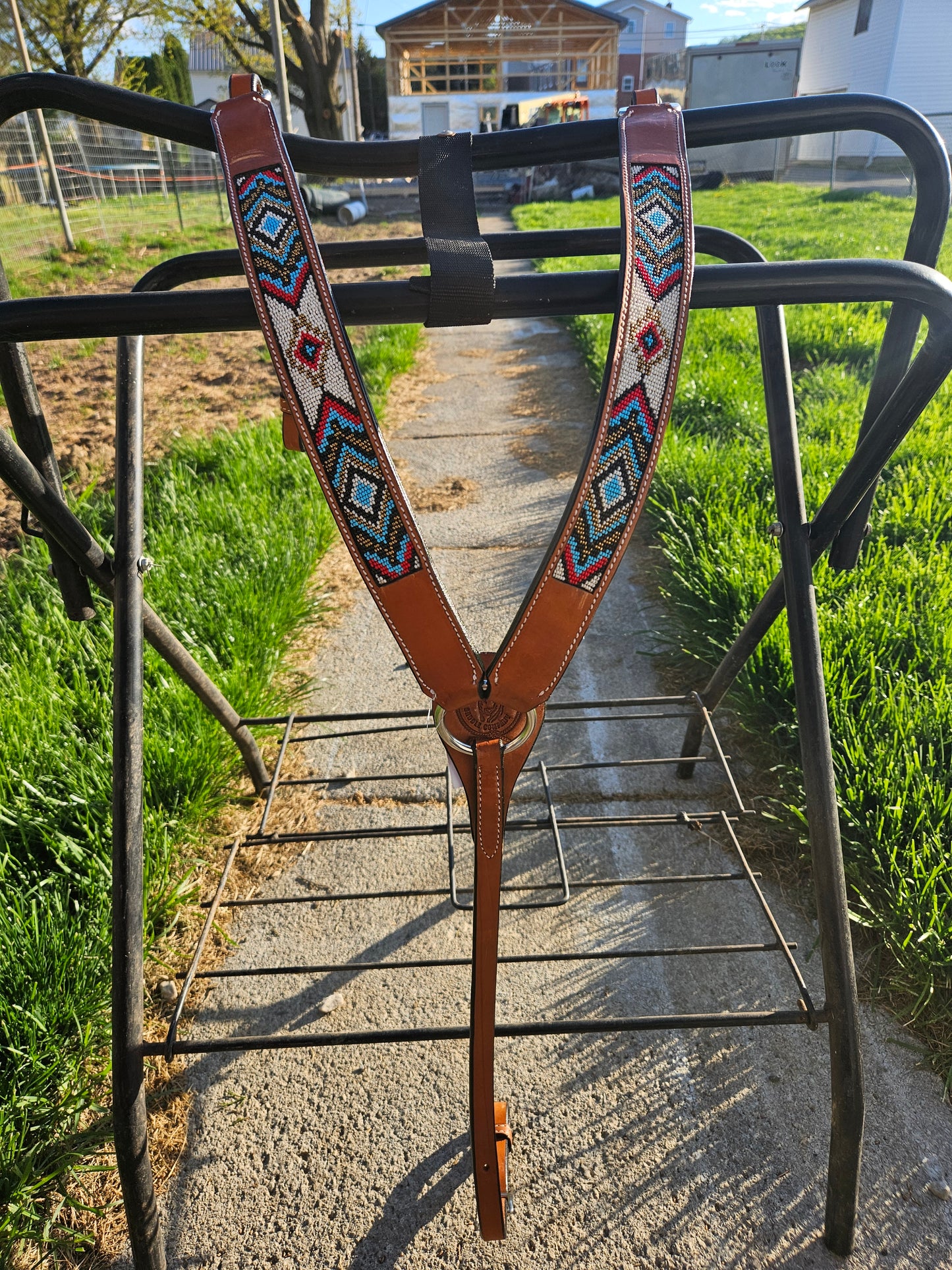 Charolais Beaded Breastcollars