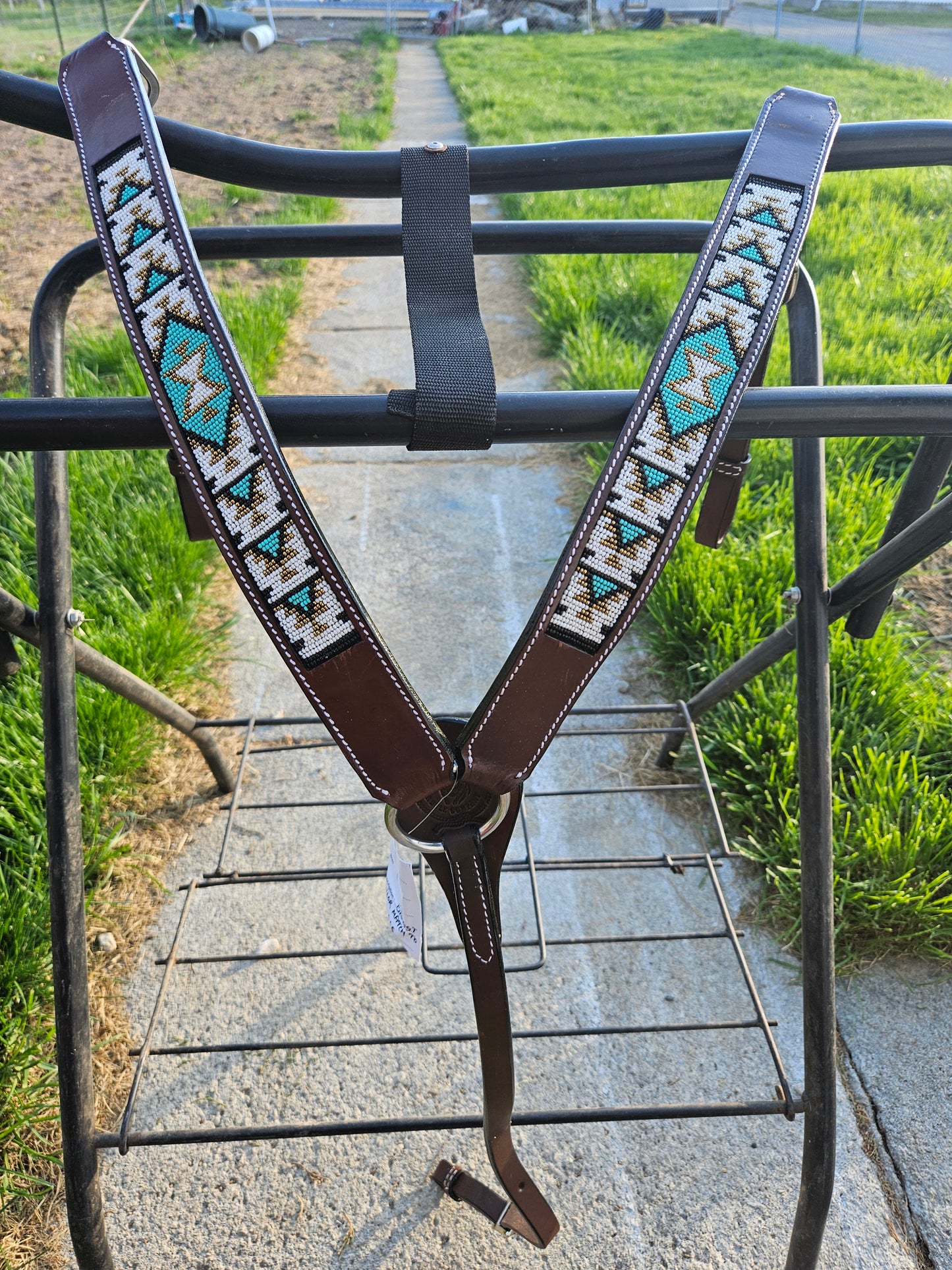 Charolais Beaded Breastcollars