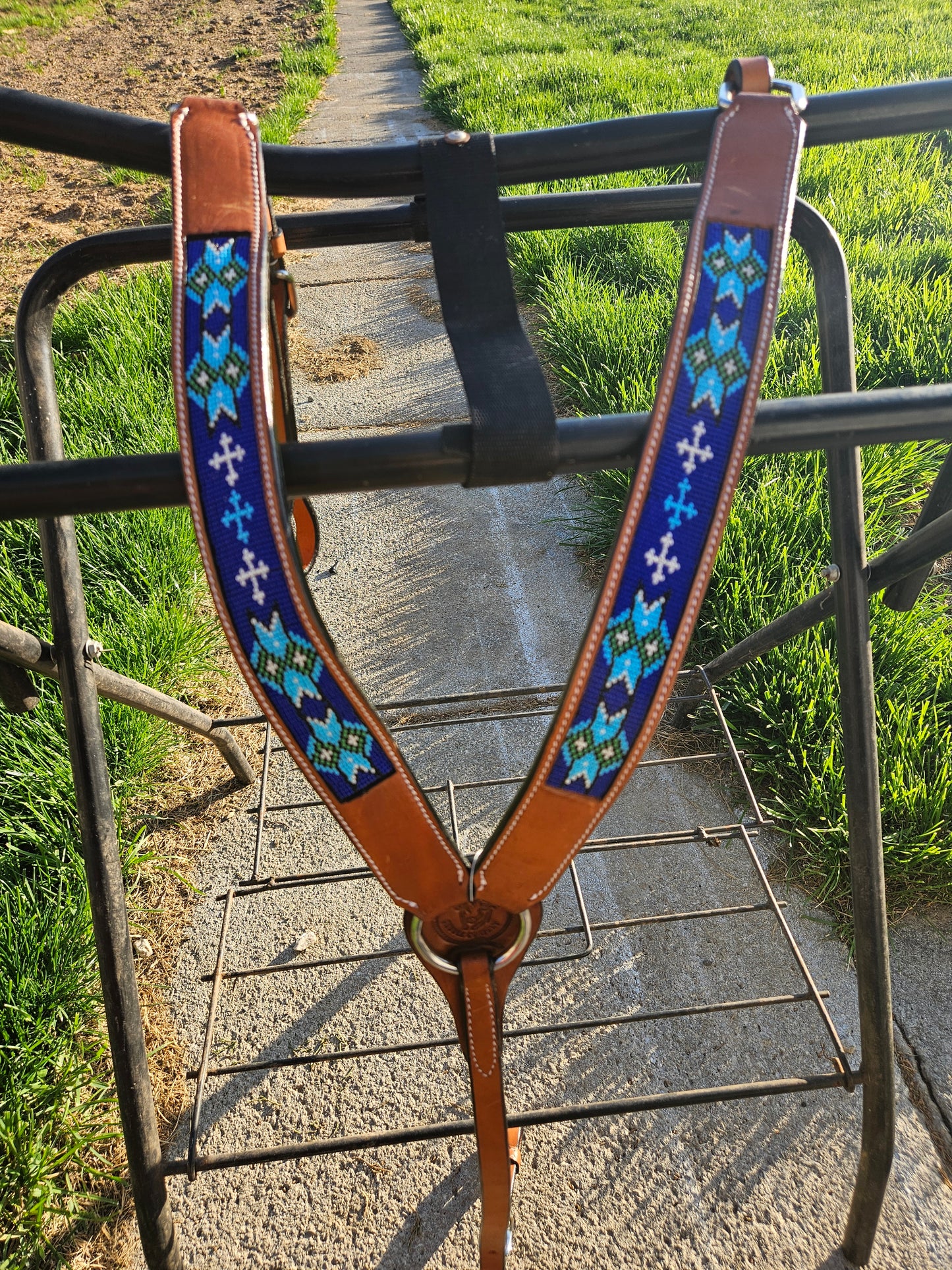 Charolais Beaded Breastcollars