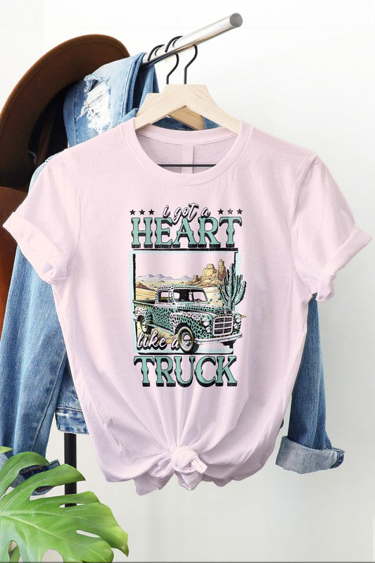 Heart Like a Truck Tee