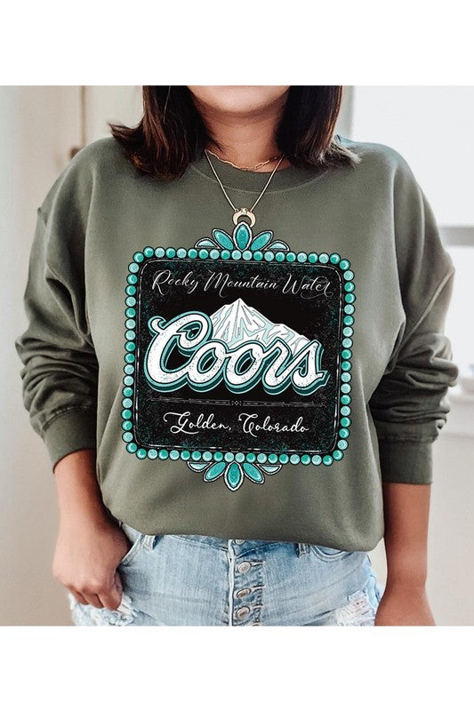 Coors Rocky Mountain Crewneck Sweatshirt