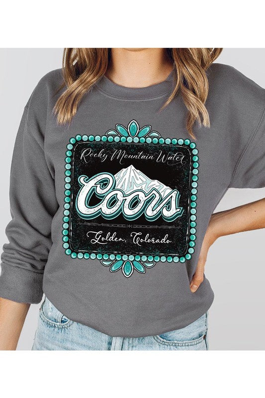 Coors Rocky Mountain Crewneck Sweatshirt