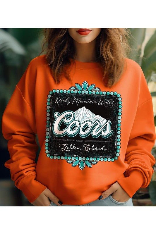 Coors Rocky Mountain Crewneck Sweatshirt