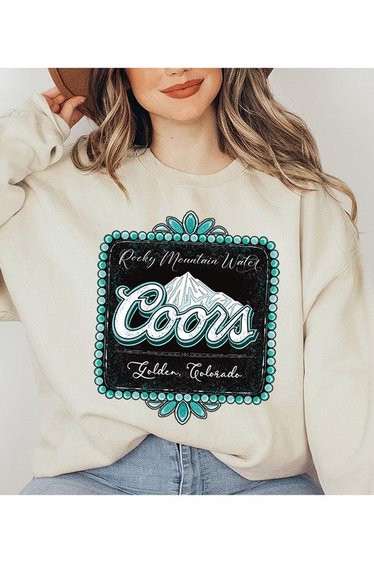 Coors Rocky Mountain Crewneck Sweatshirt