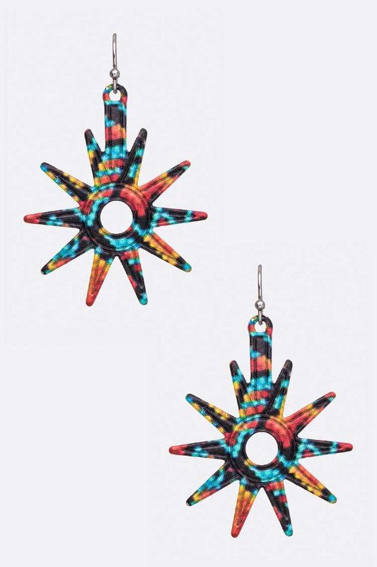 Sun Burst Earrings