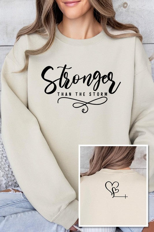 Stronger Than The Storm Sweatshirt