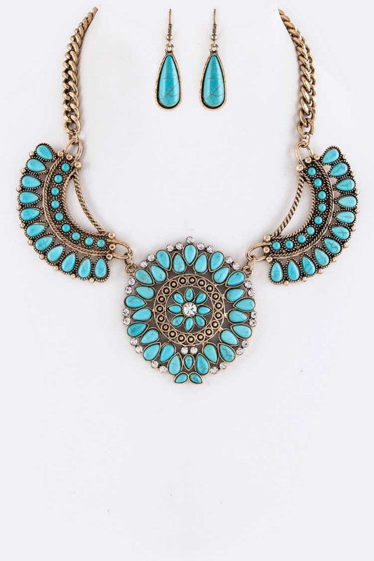 Turquoise Statement Piece Set