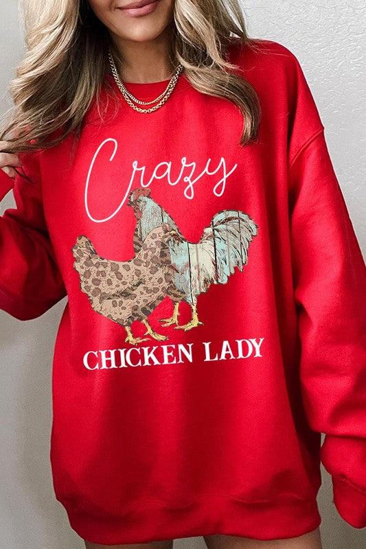 Crazy Chicken Lady Sweatshirt