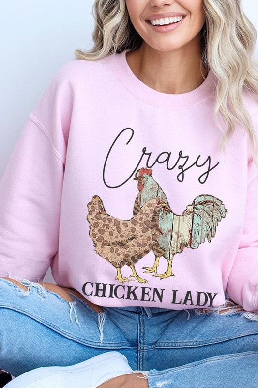 Crazy Chicken Lady Sweatshirt