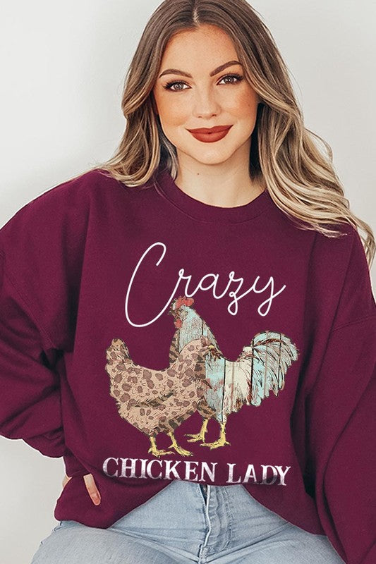 Crazy Chicken Lady Sweatshirt