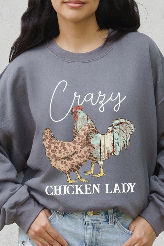 Crazy Chicken Lady Sweatshirt