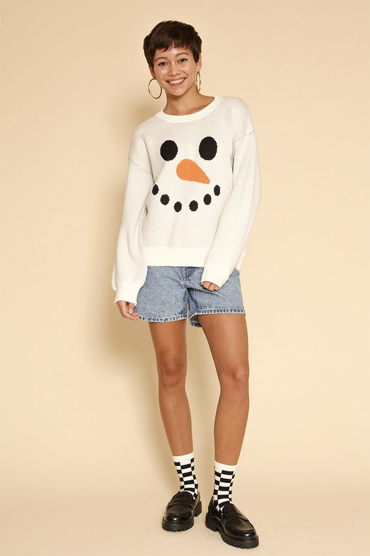 Snowman Holiday Sweater