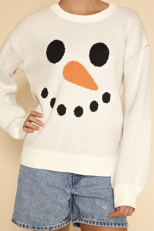 Snowman Holiday Sweater