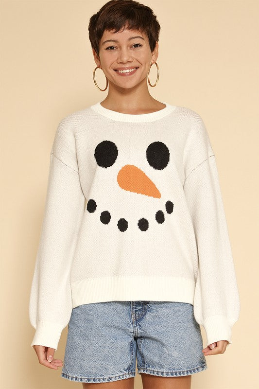 Snowman Holiday Sweater