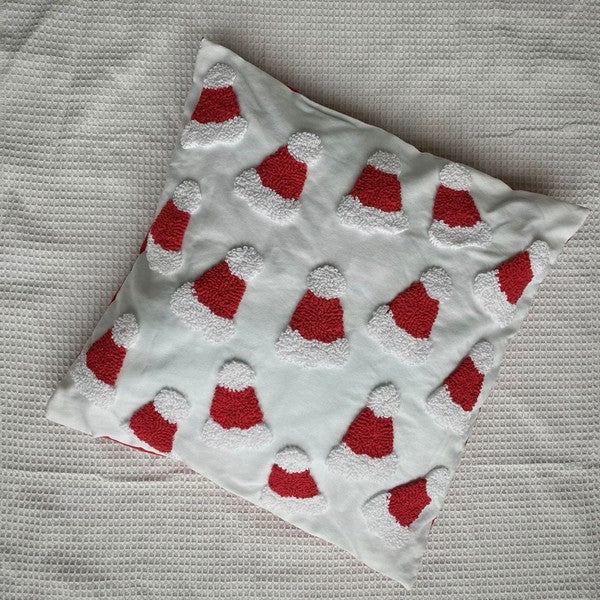 Santa Hat Throw Pillow Covers