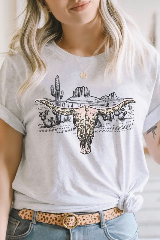 Longhorn Desert Tee