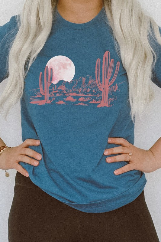 Pink Moon Night Tee