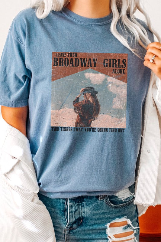 Broadway Girls Westen Comfort Colors Graphic Tee