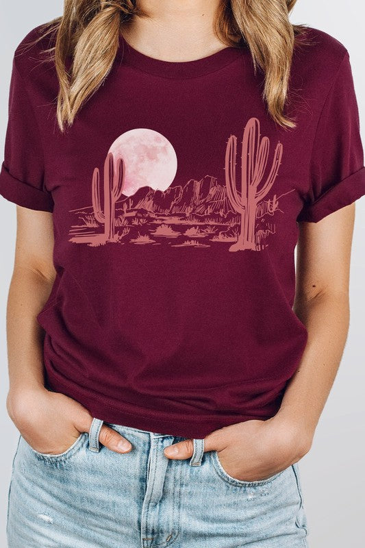 Pink Moon Night Tee