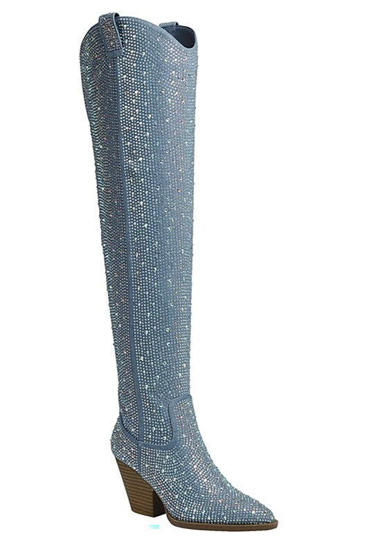 River Over The Knee Boots