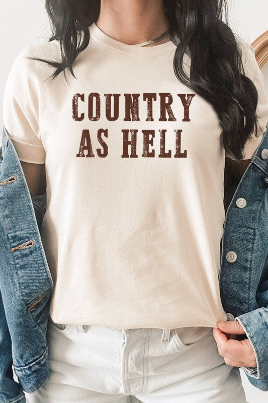 Country As Hell Tee