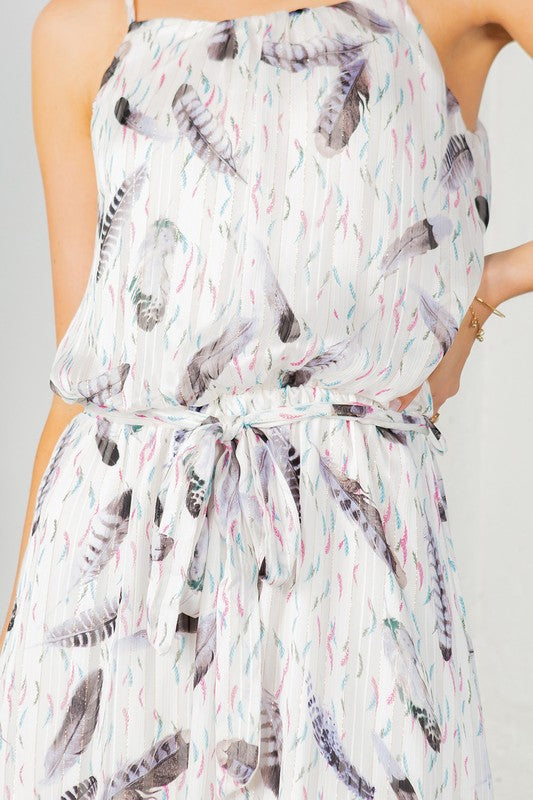 The Fly Away Ruffled Dress