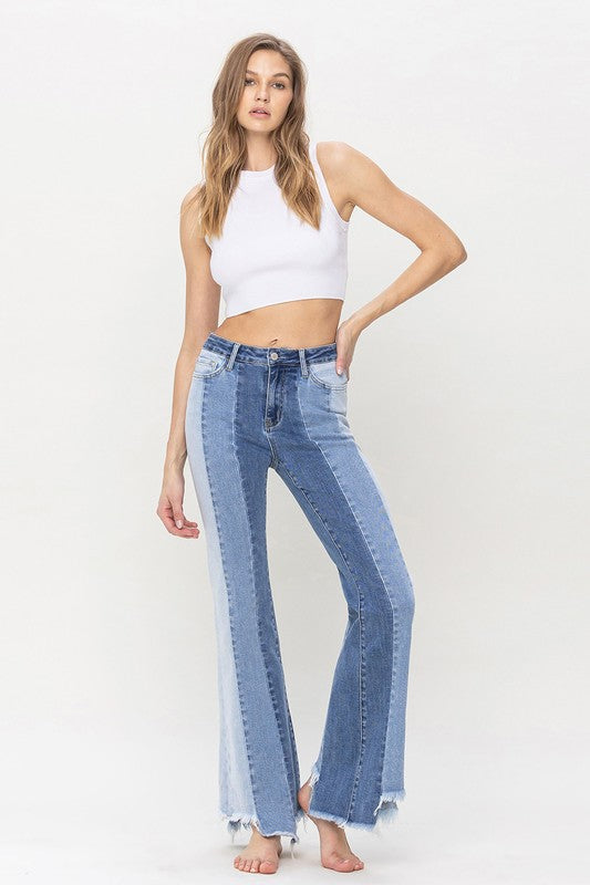 That 70's Style High Rise Relaxed Flare