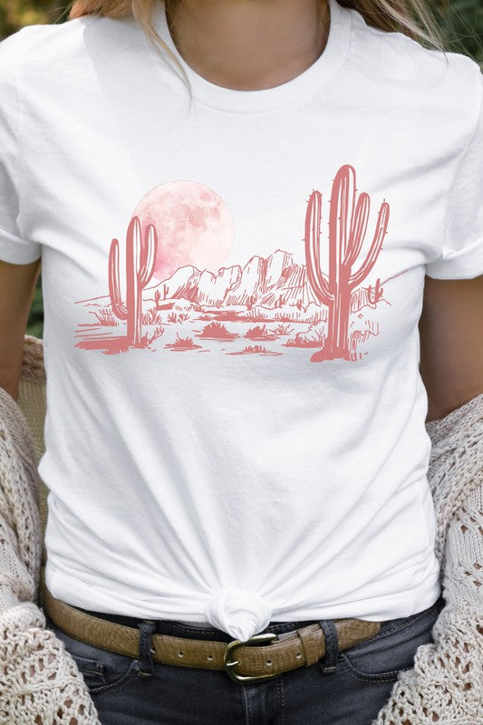 Pink Moon Night Tee