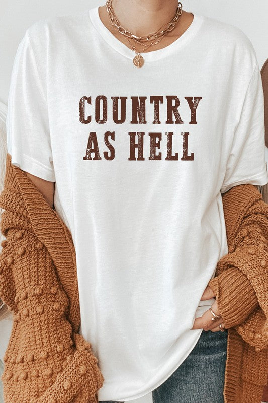 Country As Hell Tee