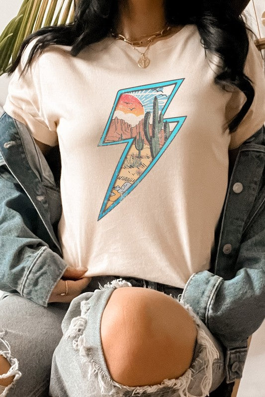 Desert Lightning Tee