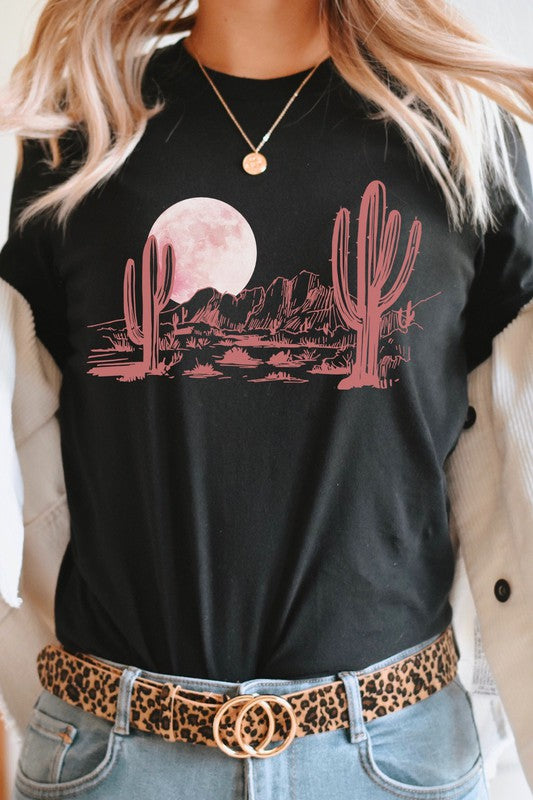 Pink Moon Night Tee