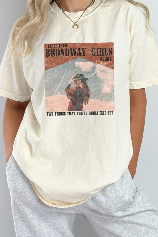 Broadway Girls Westen Comfort Colors Graphic Tee