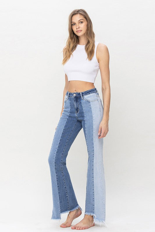 That 70's Style High Rise Relaxed Flare