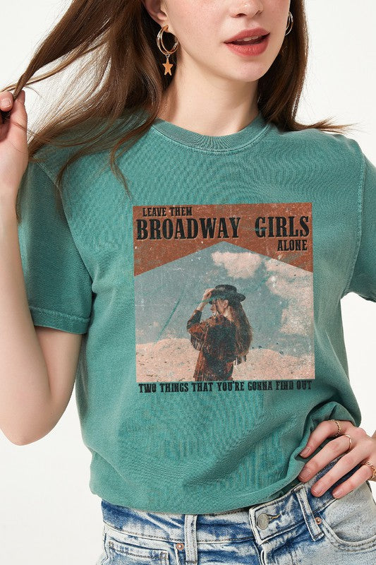 Broadway Girls Westen Comfort Colors Graphic Tee