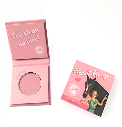 Heart Horse | Matte Blush